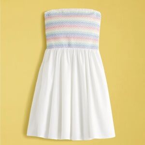 Abercrombie & Fitch Pride Collection Smocked Beach Mini Dress w/Removable Straps